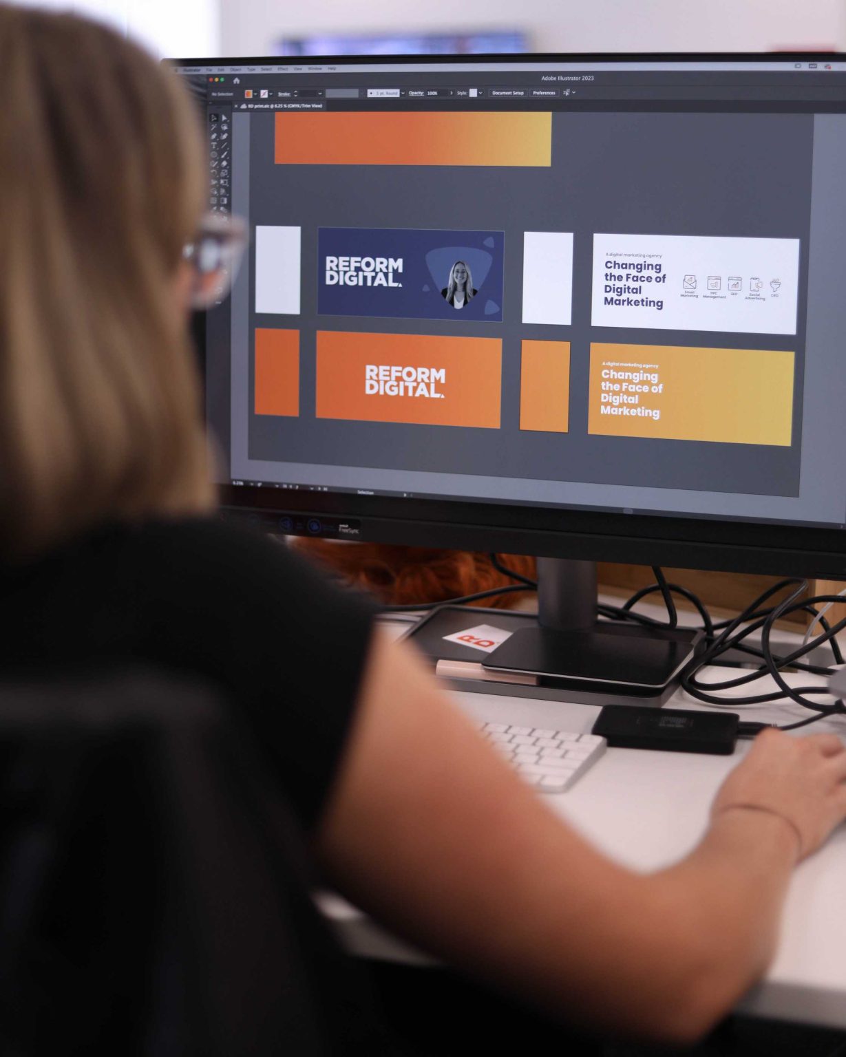 Person On Computer