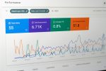 Close Up Of Google Search Console Performance